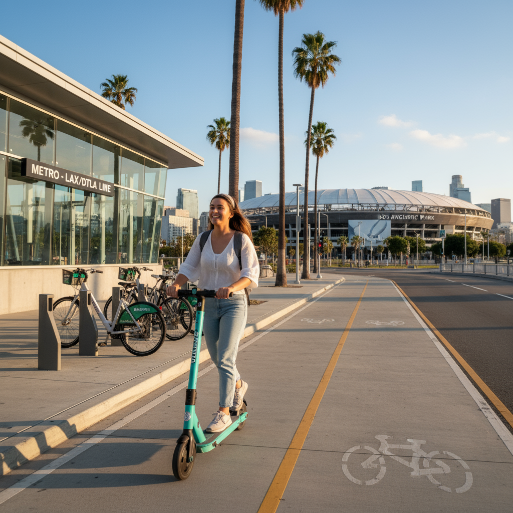 Car-Free Olympics: Metro, Light Rail, and First/Last-Mile Tips