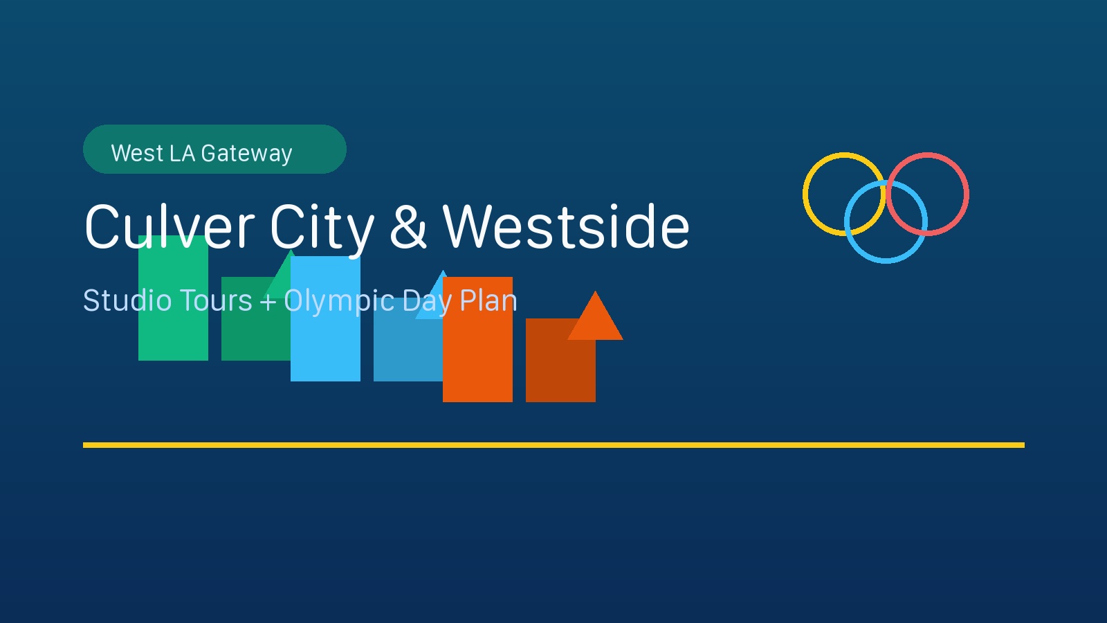 Culver City & Westside: Studio Tours + Games Day Plan